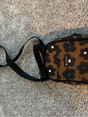 Tumi Brown Floral Crossbody Bag for women